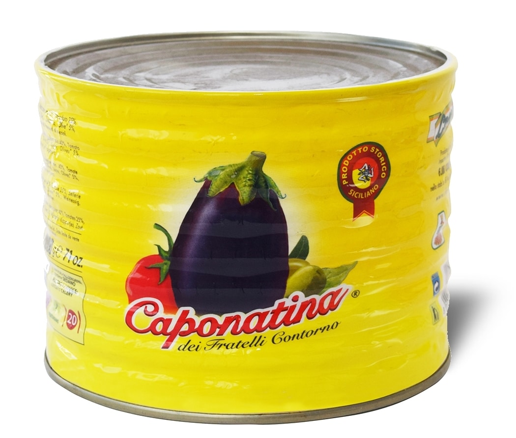 Caponata d'Aubergines, plats latéraux F.lli, divers formats