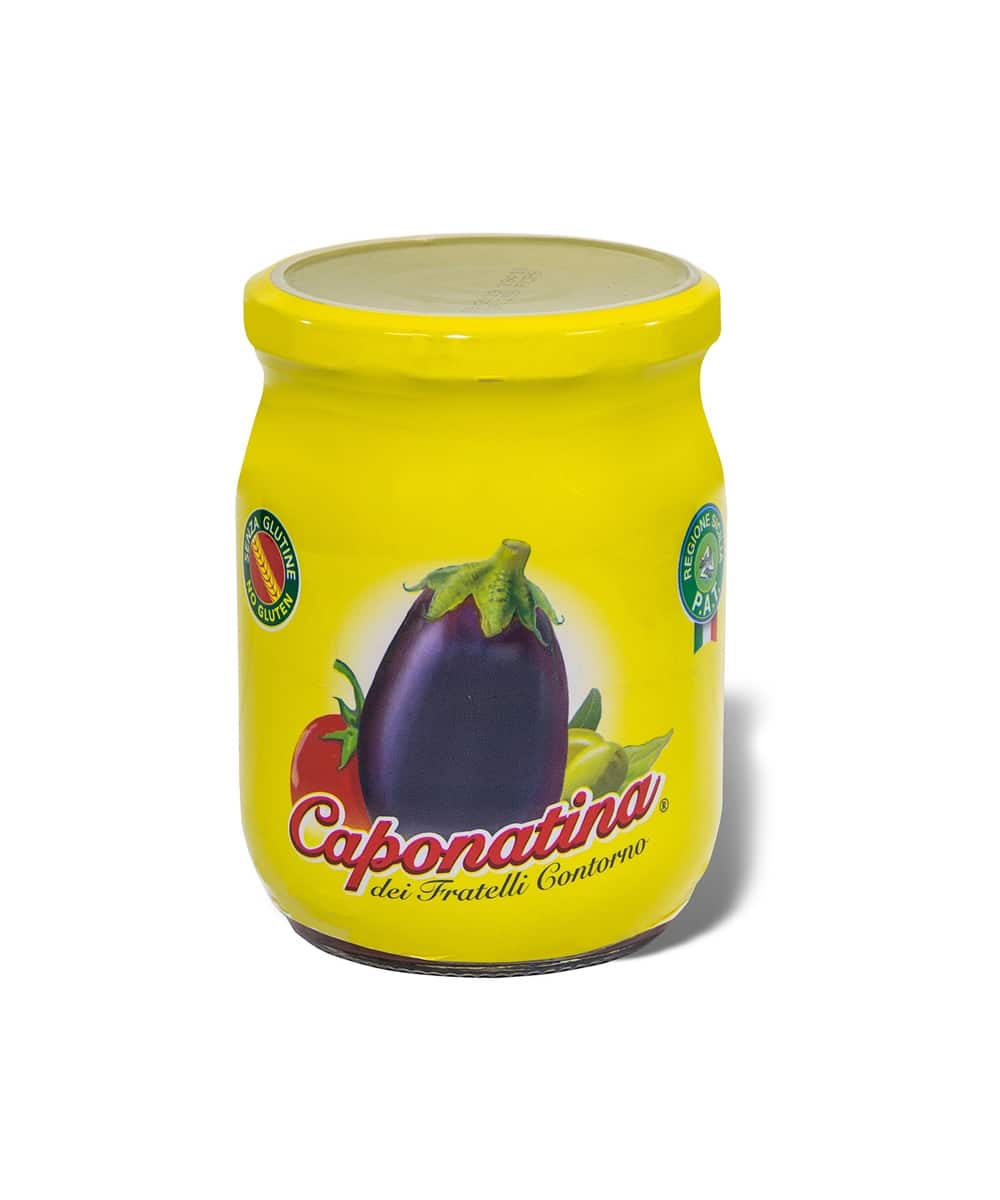 Caponata d'Aubergines, plats latéraux F.lli, divers formats