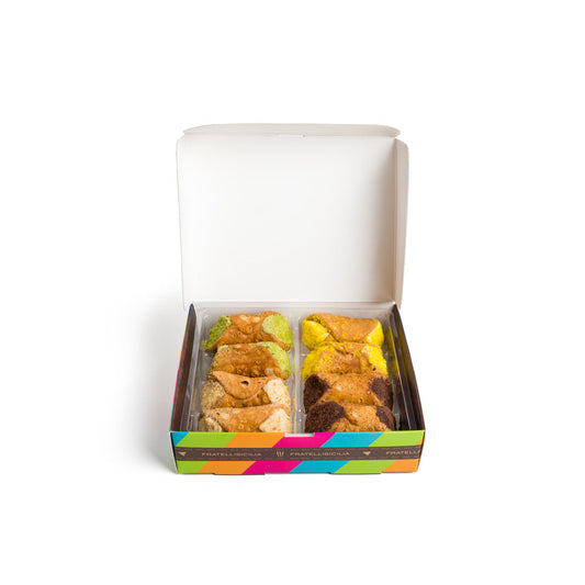Cannoli Siciliani Assortiti Fratelli Sicilia, 240 GR (8 pezzi) Fratelli Sicilia