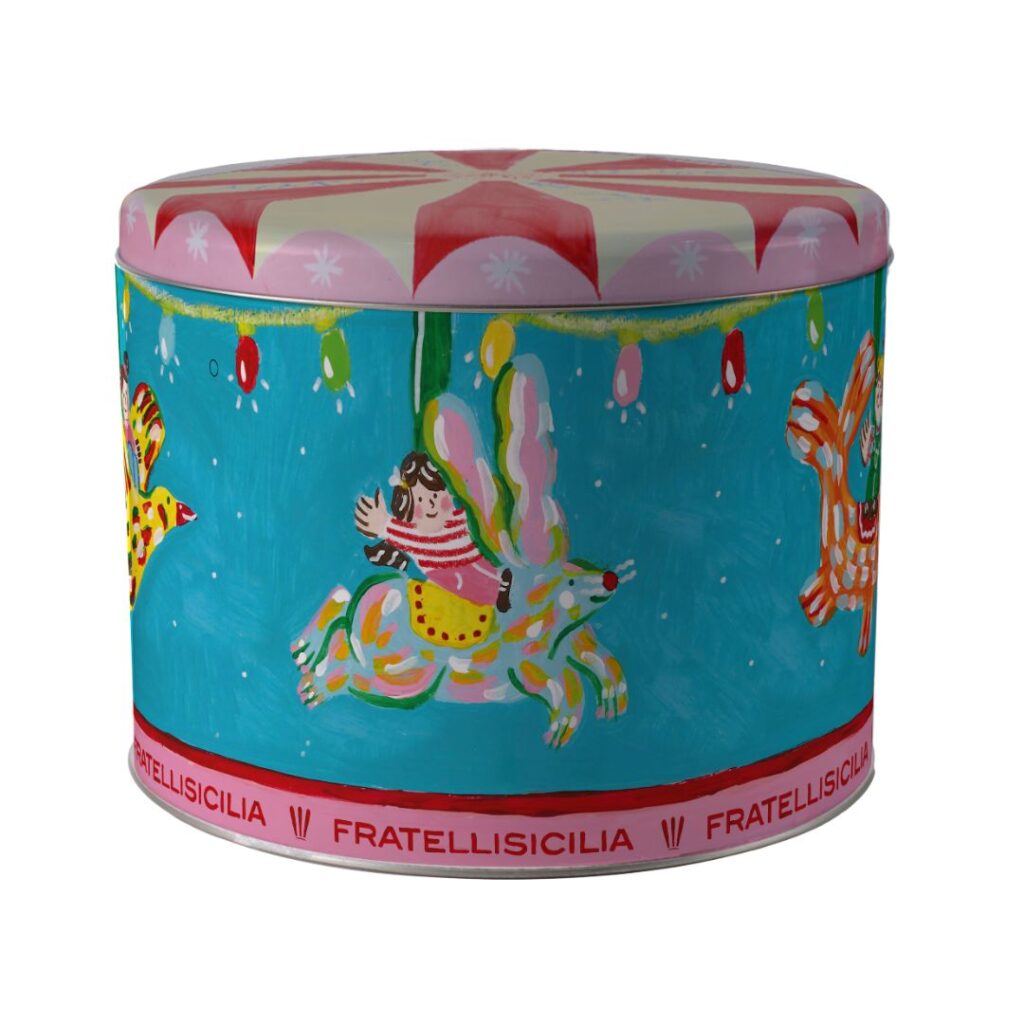 Traditional Panettone Premium "Carousel", Fratelli Sicilia, 1 kg
