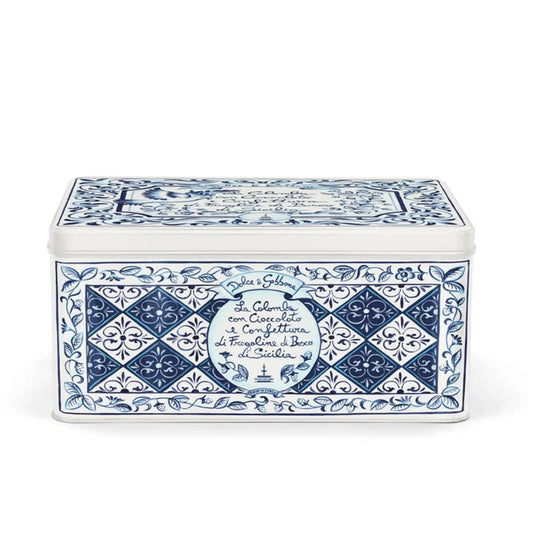 Colomba Fiasconaro Dolce & Gabbana con Cioccolato e Confettura di fragoline di bosco di Sicilia, 1 Kg Fiasconaro