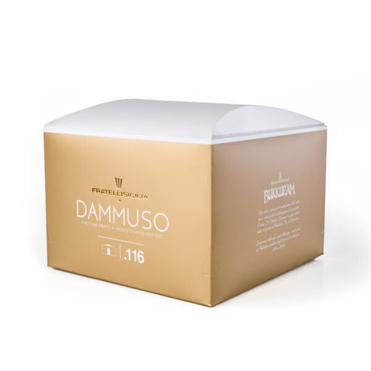 "Dammuso" Panettone für Passito für Passito Bukkuram, Sizilien Brüder, 1 kg