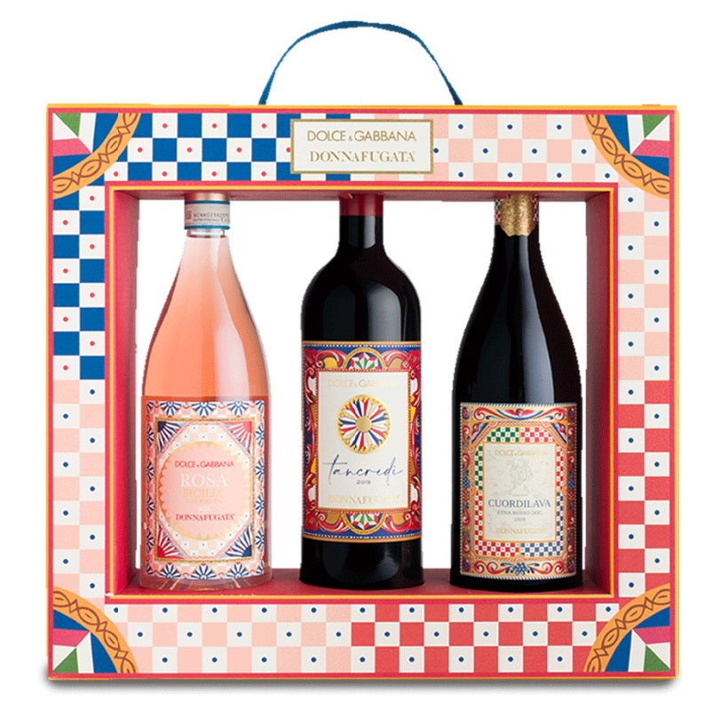 Paquete de regalo Dolce & Gabbana Frame con Rosa, Tancredi y Cuordilava, Donnafuata