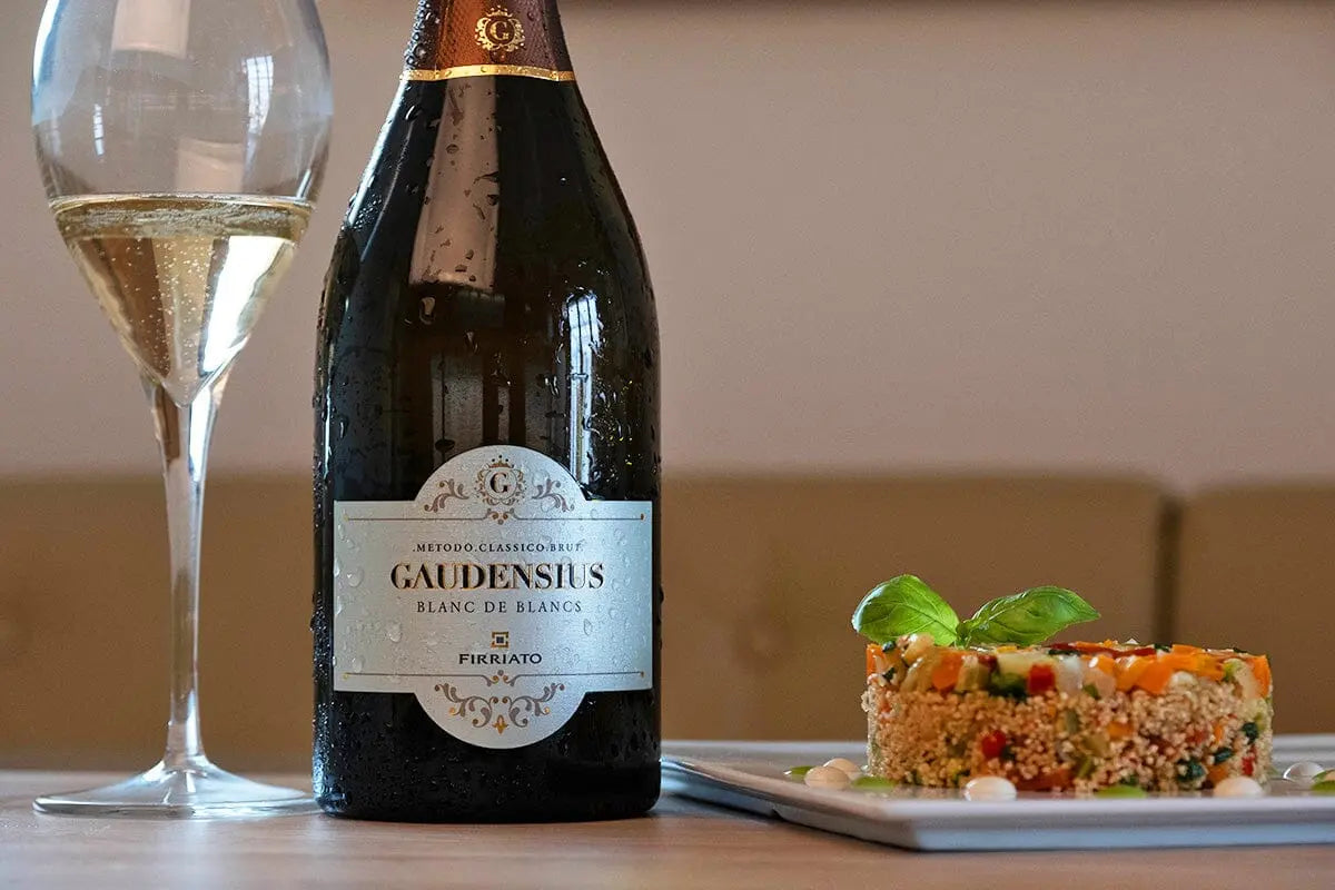 GAUDENSIUS BLANC DE BLANCS Metodo Classico Brut Carricante, Cantina Firriato Vini e liquori Firriato