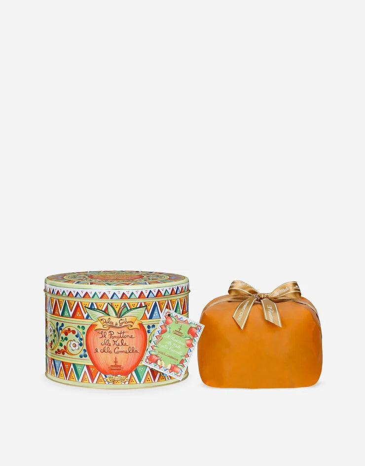 Panettone Artigianale Fiasconaro "Dolce e Gabbana" alle Mele e Cannella , varie grammature Panettone Fiasconaro