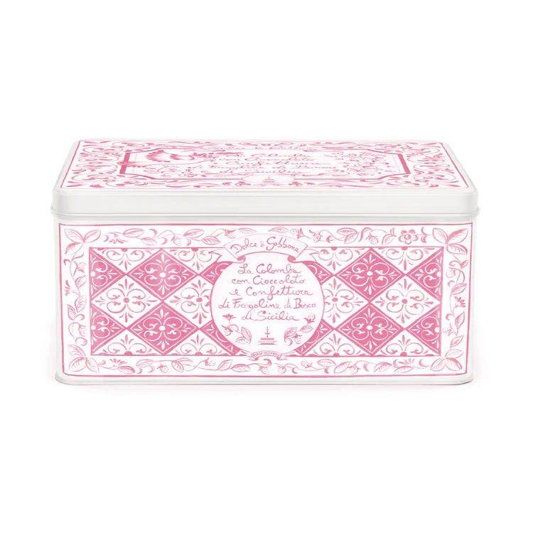 Colomba Fiasconaro Dolce & Gabbana con Cioccolato e Confettura di fragoline di bosco di Sicilia, 1 Kg Fiasconaro