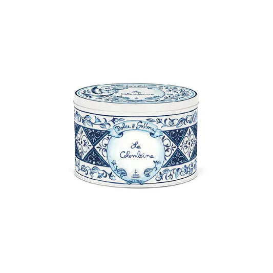 Colombina Fiasconaro Dolce & Gabbana con essenza di mandarino e glassa di mandorle e pistacchio decorata con zucchero e pistacchio , 100 gr Fiasconaro