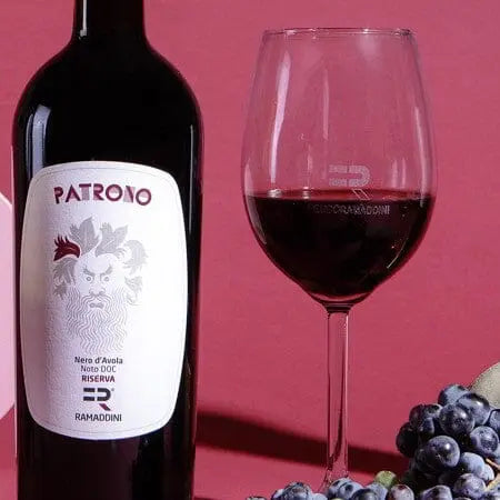 Patrono, NOTO NERO D’AVOLA RISERVA DOC SICILIA, 75 cl , Feudo Ramaddini Vini e liquori Feudo Ramaddini