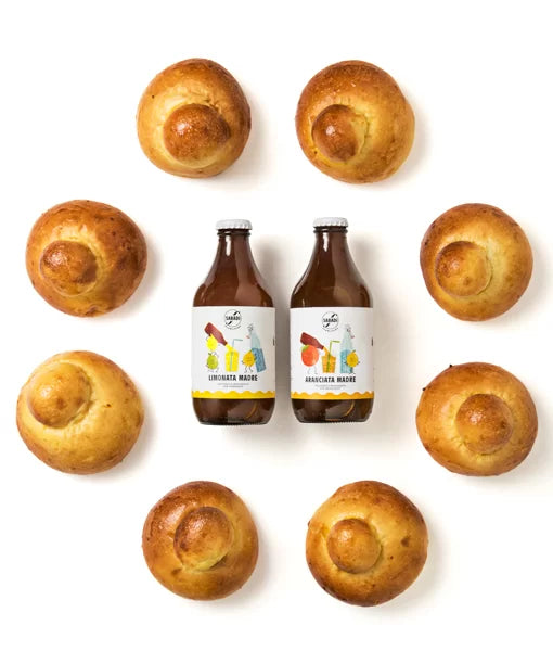 KIT GRANITA SICILIANA CON 8 BRIOCHE E DUE GUSTI A SCELTA DALLE OPZIONI IN BASSO Dolci tipici siciliani Food in Sicily