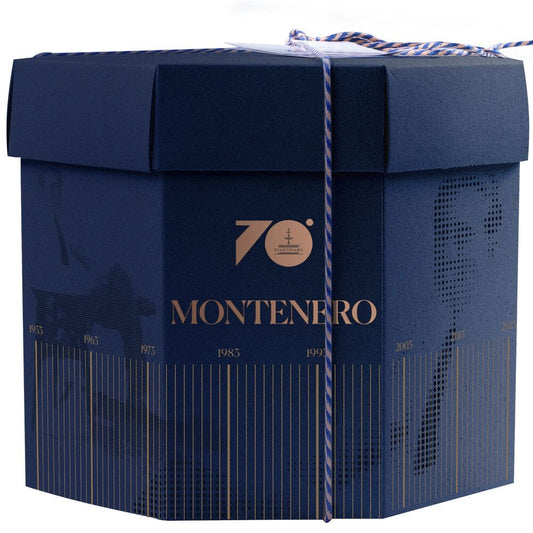 Panettone artigianale Fiasconaro Montenero Premium al Cioccolato di Sicilia e Limone, 700 gr Fiasconaro