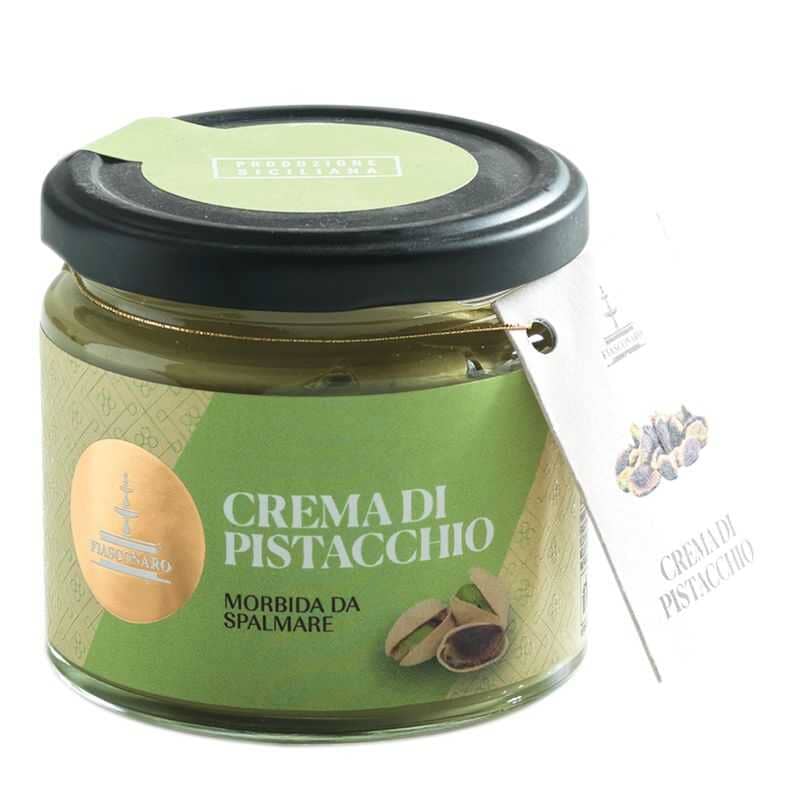 Panettone Fiasconaro Oro Verde con crema di Pistacchio, 1 Kg Panettone Fiasconaro