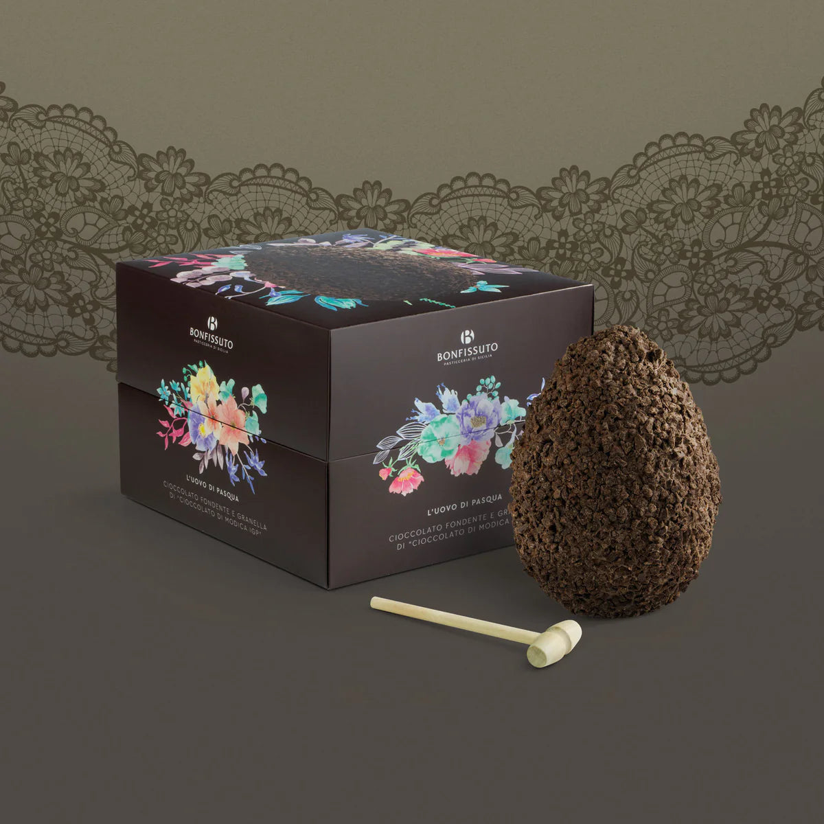 Uovo di Pasqua Bonfissuto al Cioccolato, 500 gr Bonfissuto