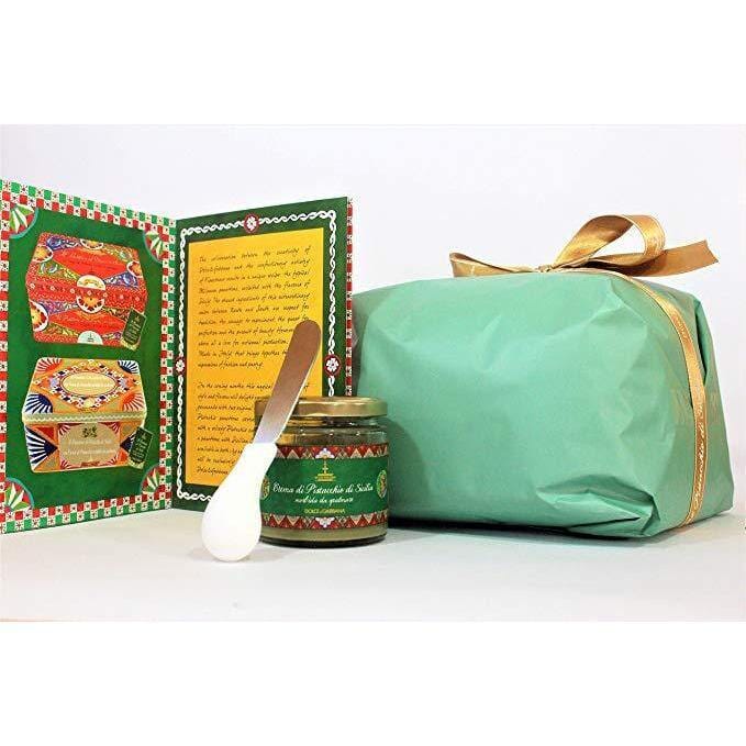 Panettone Fiasconaro Dolce&Gabbana al Pistacchio di Sicilia, varie grammature Panettone Fiasconaro