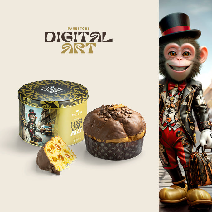Panettone Bonfissuto "Digital Art", 1 kg Bonfissuto