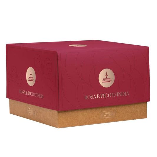Panettone artigianale Fiasconaro Rosa e Fico d'India , 1 Kg Fiasconaro