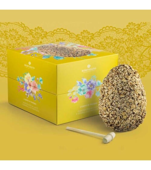 Uovo di Pasqua Bonfissuto alla Nocciola, 500 gr Bonfissuto