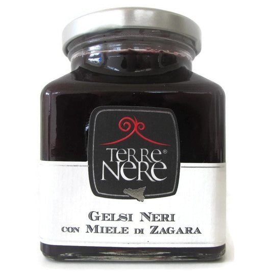Confettura di Gelsi Neri con Miele di Zagara, 240gr Confetture e Creme spalmabili Terre Nere
