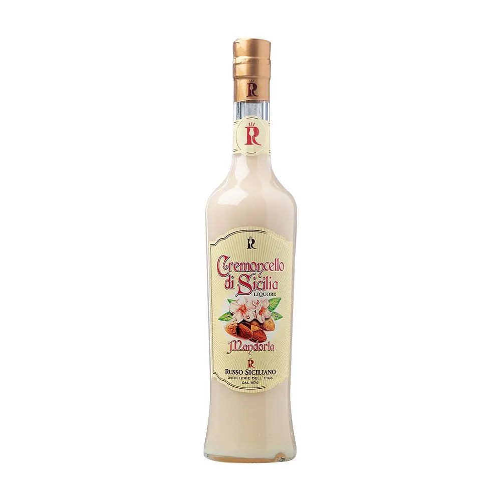 Cremoncello di Sicilia alla Mandorla, Distillerie Russo, 50 cl Vini e liquori Distillerie dell’Etna F.lli Russo