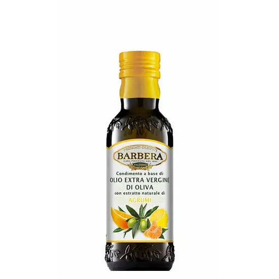 Olio Extravergine di Oliva aromatizzato agli agrumi, 0,25 L Condimenti Premiati Oleifici Barbera