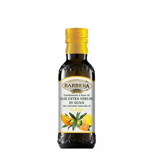 Olio Extravergine di Oliva aromatizzato agli agrumi, 0,25 L Condimenti Premiati Oleifici Barbera 1 Bottiglia