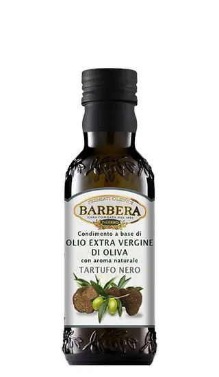 Olio Extravergine di Oliva aromatizzato al tartufo nero, 0,25 L Condimenti Premiati Oleifici Barbera 1 Bottiglia