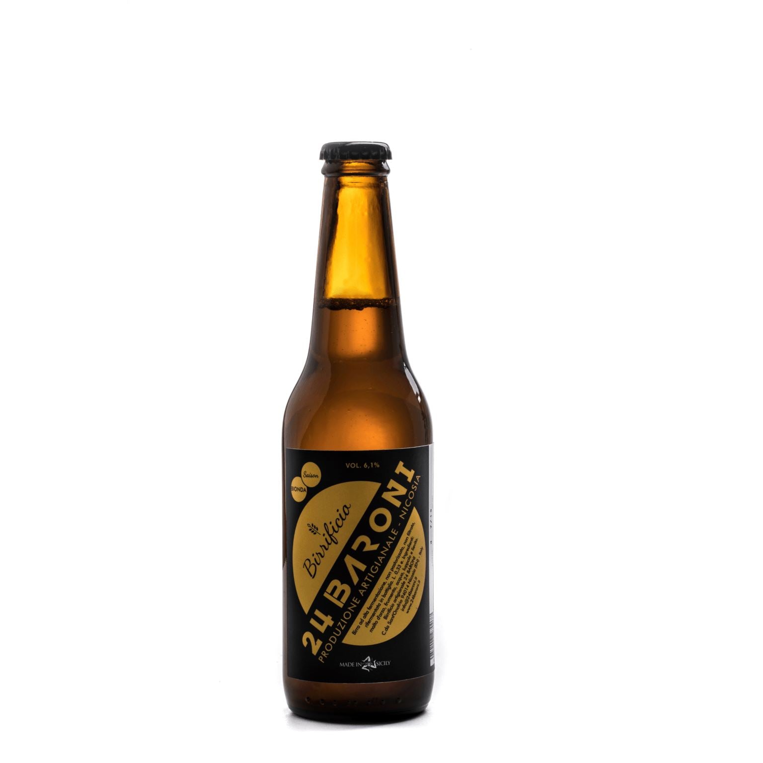 Birra Bionda Saison Bibite 24 Baroni 33 CL