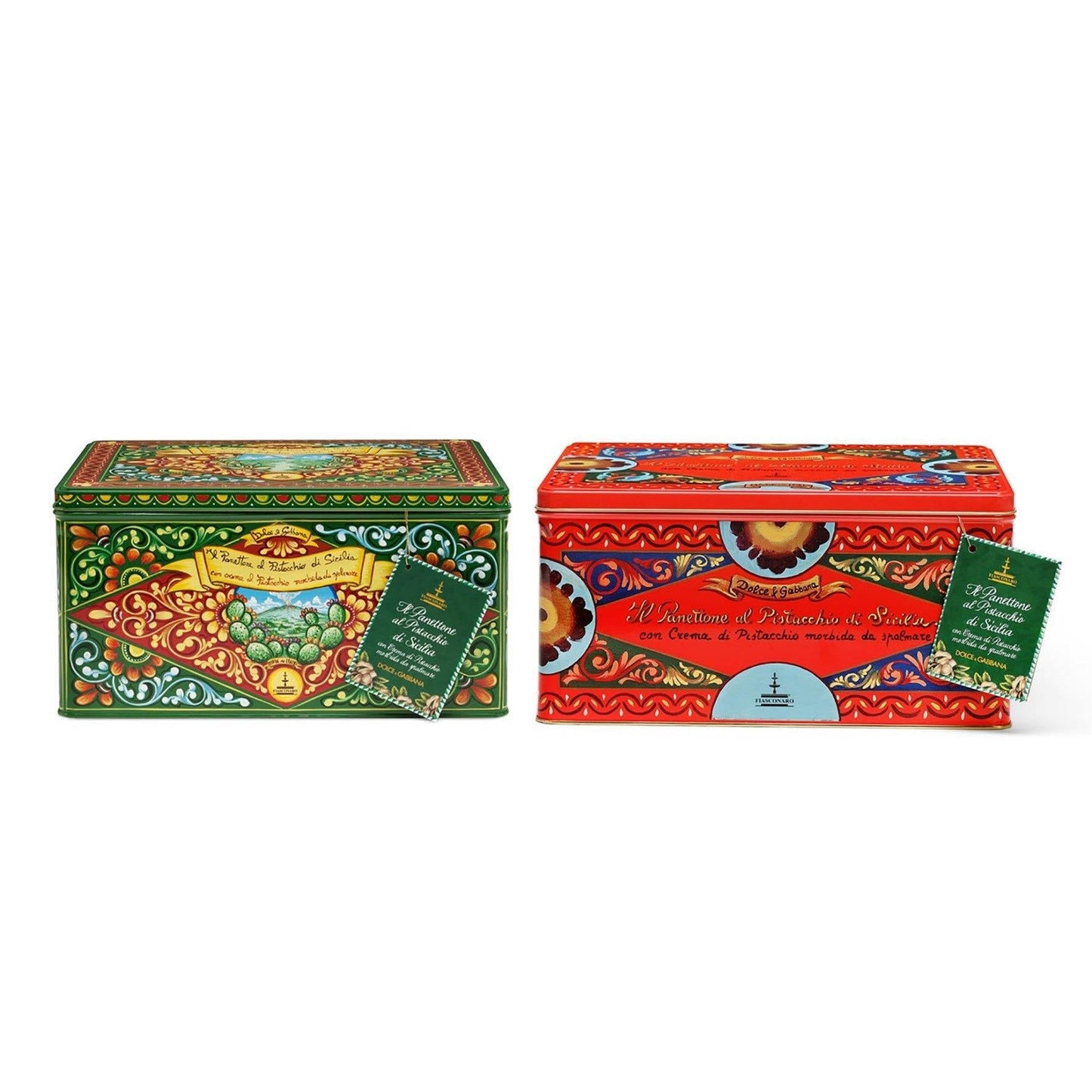 Confezione Natalizia "Borboni" con 10 prodotti tipici siciliani, idea regalo Natale 2021 Confezione regalo natalizia Food in Sicily al Pistacchio, 600 grammi