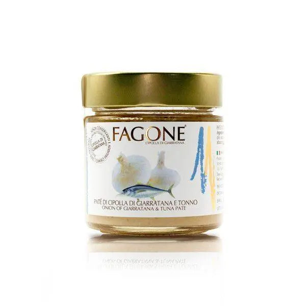 Pate' di Cipolla di Giarratana e Tonno, 190 grammi Contorni Fagone