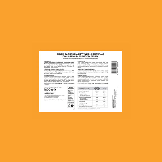 Colomba Bonfissuto all' Arancia di Sicilia, 1kg Bonfissuto