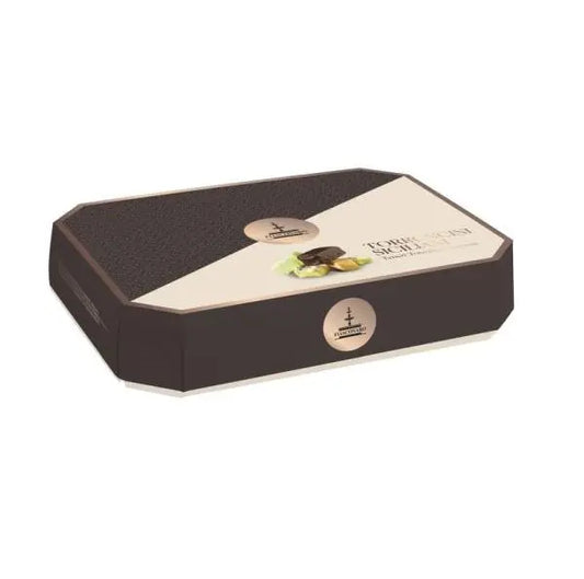 Torroncini siciliani Fiasconaro in scatola regalo, varie grammature Dolci tipici siciliani Fiasconaro Confezione Rettangolare, 400 gr