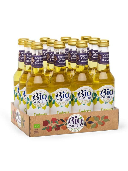 Cedrata Polara Bio, Confezione da 12 Bottiglie x 27,5 cl Bibite Polara