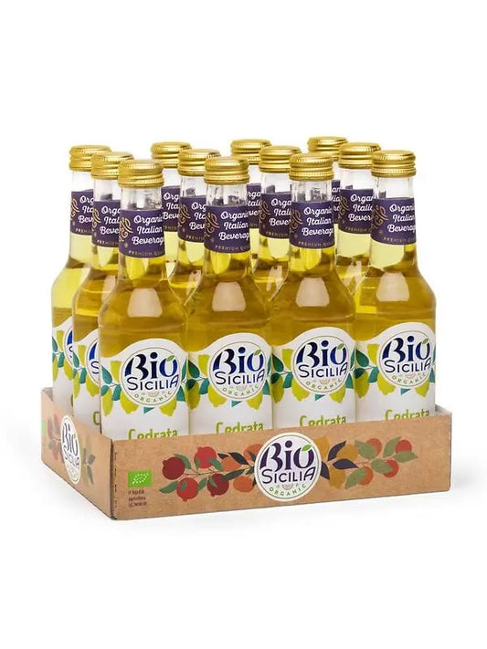 Cedrata Polara Bio, Confezione da 12 Bottiglie x 27,5 cl Bibite Polara