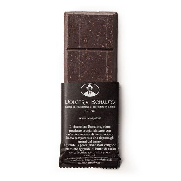 Cioccolato fondente 70%, 50 gr Dolci tipici siciliani Antica Dolceria Bonajuto