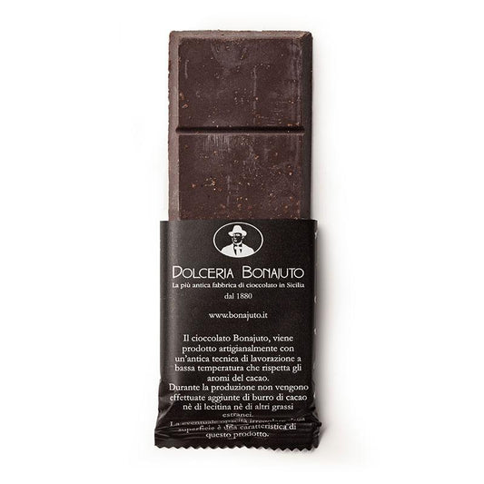 Cioccolato al Cardamomo, 50 gr Dolci tipici siciliani Antica Dolceria Bonajuto