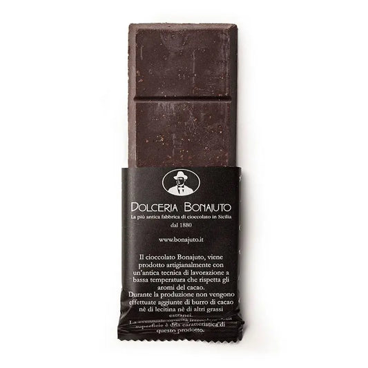 Cioccolato al Cardamomo, 50 gr Dolci tipici siciliani Antica Dolceria Bonajuto