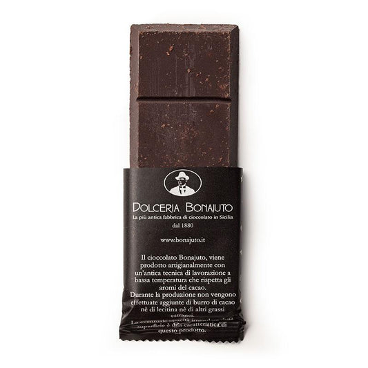 Cioccolato alla Maggiorana, 50 gr Dolci tipici siciliani Antica Dolceria Bonajuto