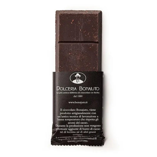 Cioccolato alla Maggiorana, 50 gr Dolci tipici siciliani Antica Dolceria Bonajuto