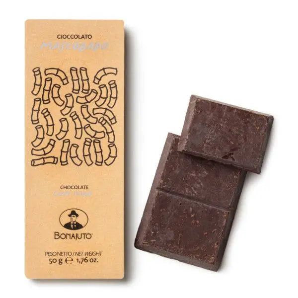 Cioccolato al Mascobado, 50 gr Dolci tipici siciliani Antica Dolceria Bonajuto