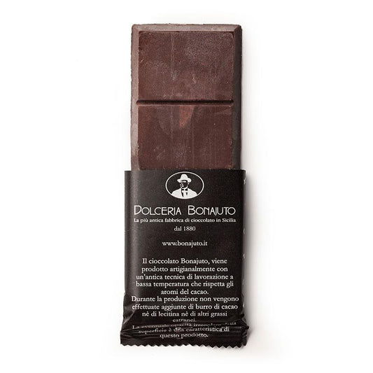 Cioccolato Perù, 50 gr Dolci tipici siciliani Antica Dolceria Bonajuto