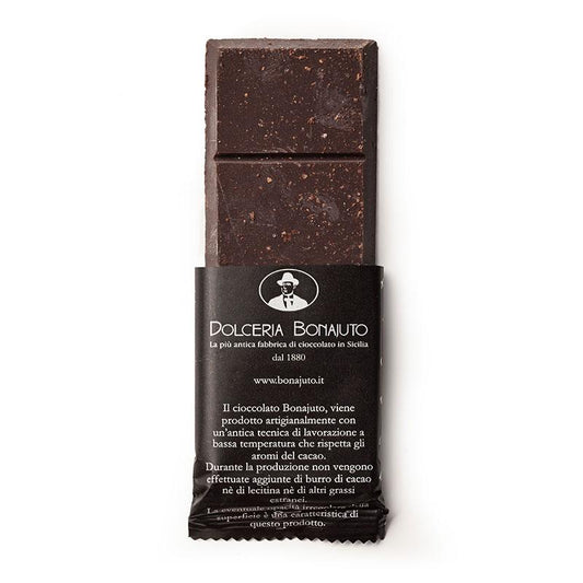 Cioccolato allo Zenzero, 50 gr Dolci tipici siciliani Antica Dolceria Bonajuto