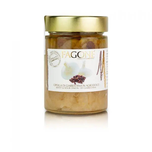 Filetti di Cipolla di Giarratana in Agrodolce, 300 grammi Contorni Fagone
