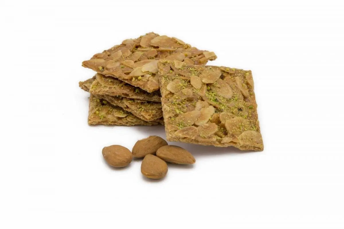 Croccante di mandorla e pistacchio, 150 gr Dolci tipici siciliani Sicilfrutti