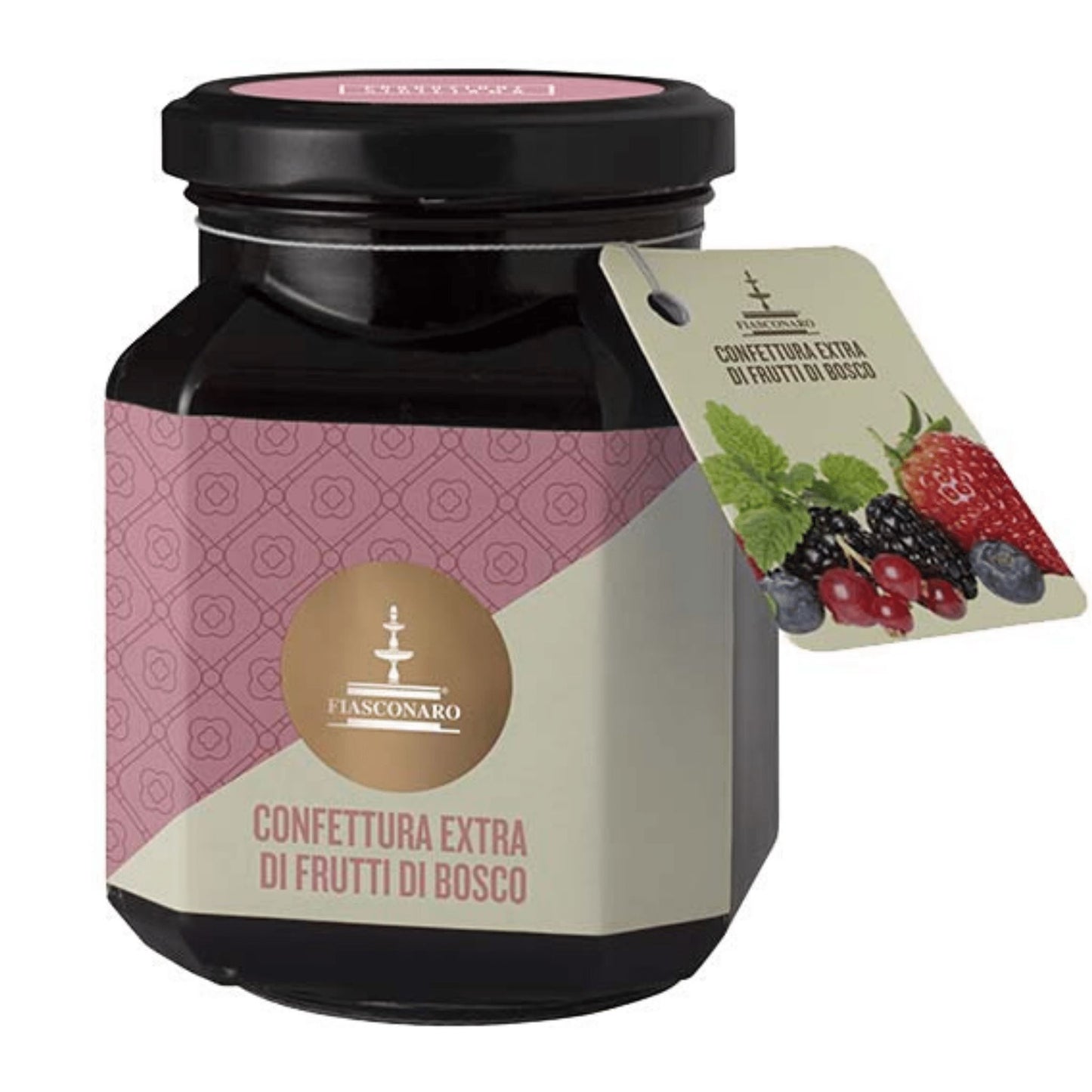 Confettura extra di frutti di bosco, 360 grammi Confetture e Creme spalmabili Fiasconaro