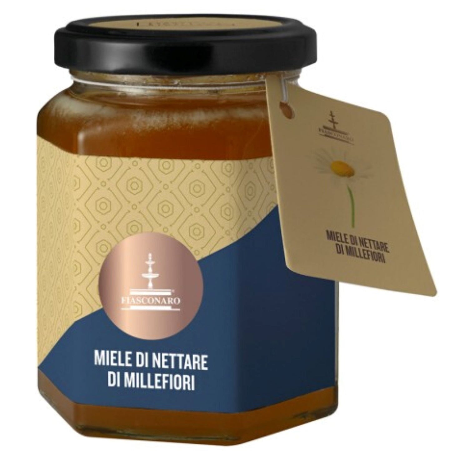 Miele di Nettare Millefiori, 350 grammi Confetture e Creme spalmabili Fiasconaro