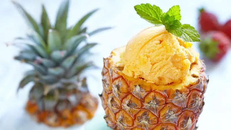 Base completa per gelato all' Ananas, 1,25 Kg Preparato per gelato Disio