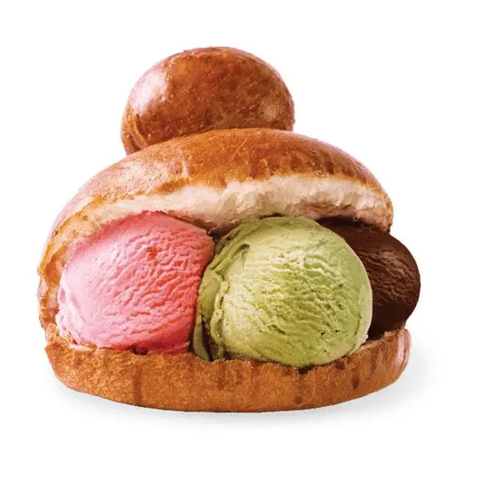 Box 8 x Brioche con il Tuppo e Crema con il 30% di Pistacchio di Sicilia Dolci tipici siciliani Siculabrioche