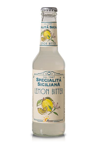 LEMON BITTER BONA, CONFEZIONE DA 24 BOTTIGLIE DA 275 ML Bibite Bona