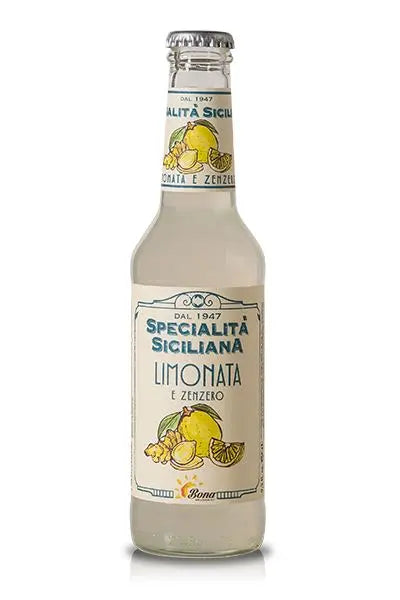 LIMONATA E ZENZERO BONA , CONFEZIONE DA 24 BOTTIGLIE DA 275 ML Bibite Bona