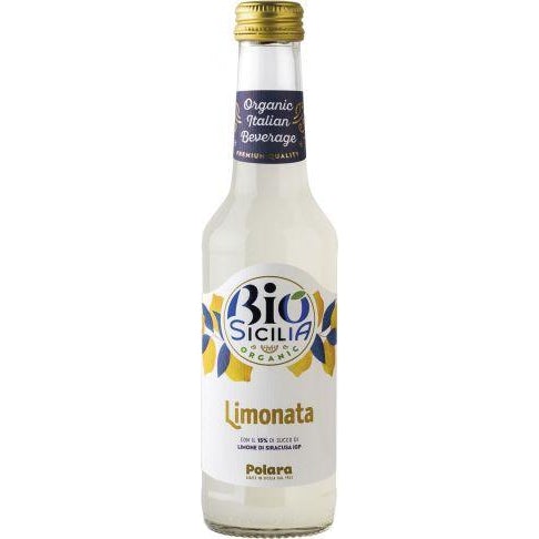 Limonata Polara Bio , Confezione da 4 x 27,5 cl Bibite Polara