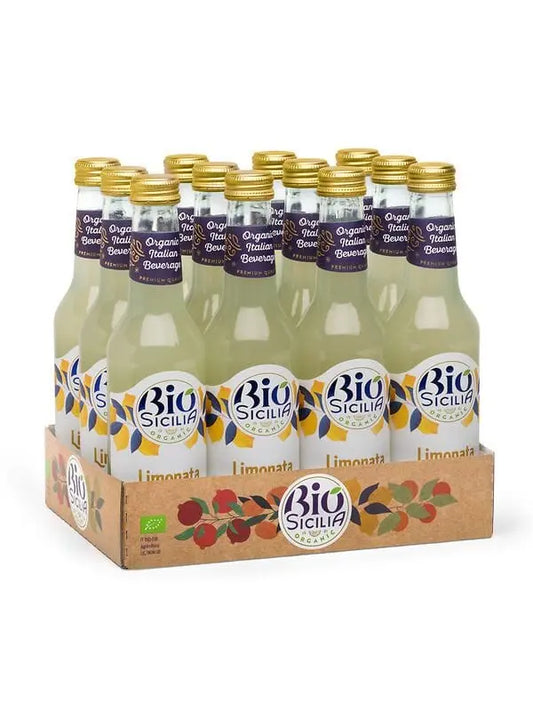 Limonata Polara Bio , Confezione da 12 Bottiglie x 27,5 cl Bibite Polara